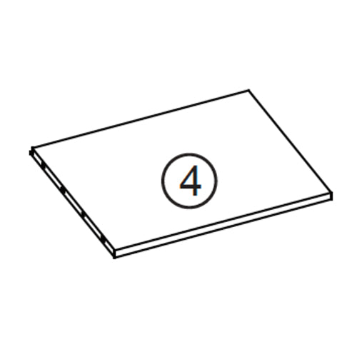 Somerset Single Door Floor Cabinet - Part 04 - Bottom Board