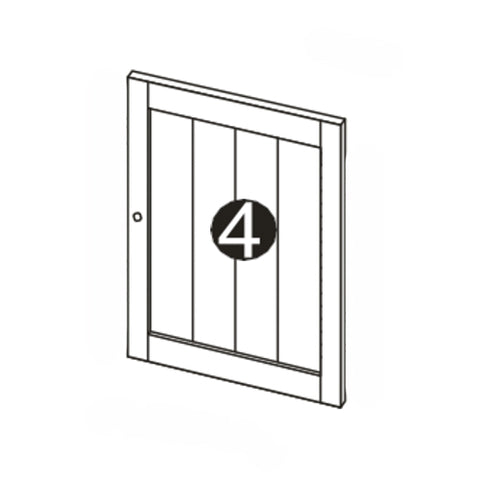 Ashland Two Door Wall Cabinet - Part 04 - Right Door