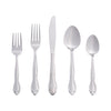 46-Piece Personalized Flatware - Rose Pattern - Parts