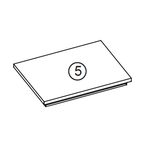 Somerset Single Door Floor Cabinet - Part 05 - Top Board