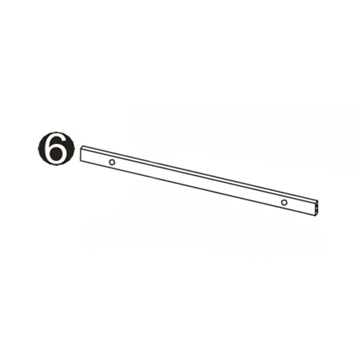 Ashland Two Door Wall Cabinet - Part 06 - Rear Cross Bar