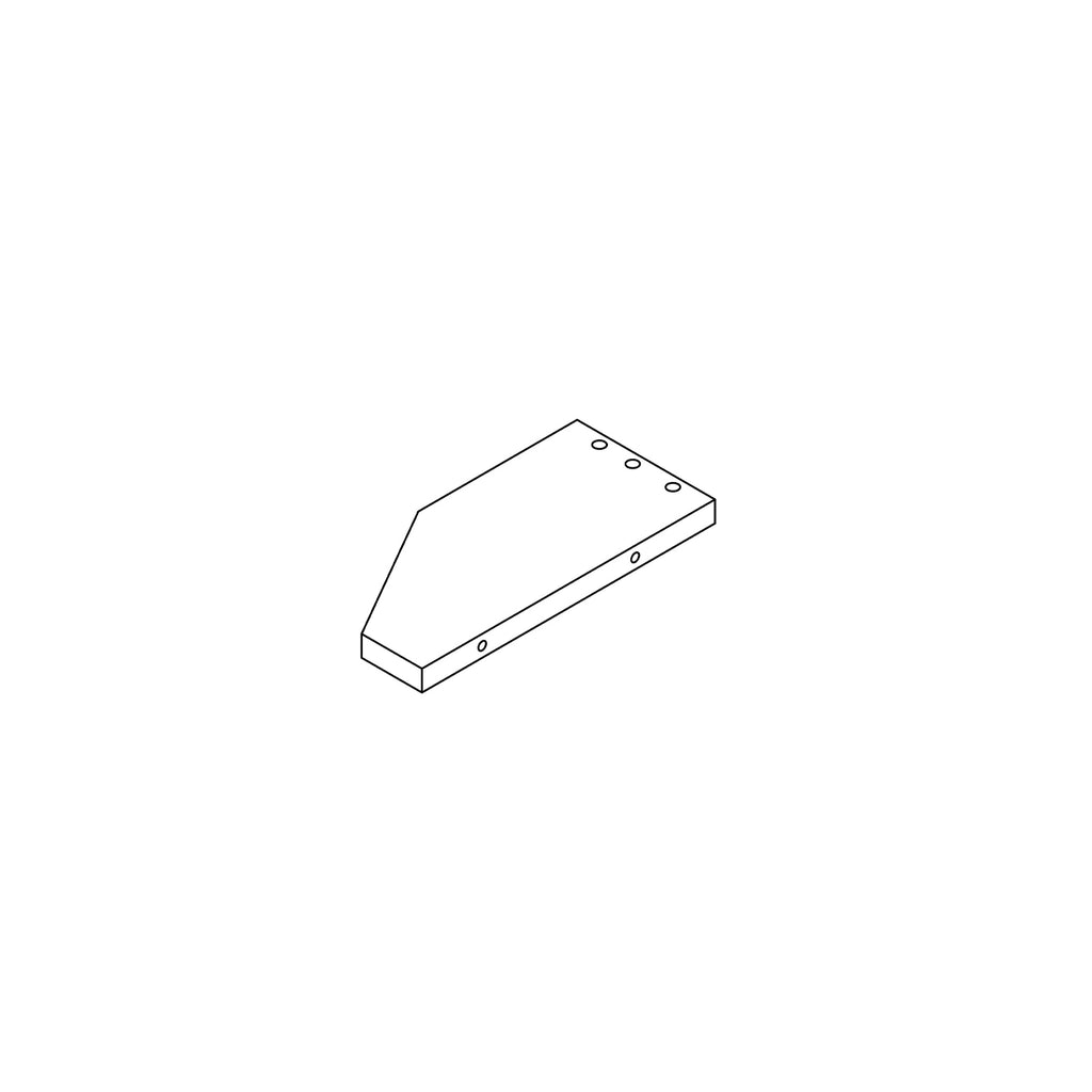 La Crosse 3-Hook Wall Shelf - Part 06 - Right Side Panel