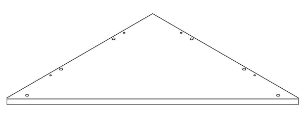 Brookfield Tall Corner Cabinet - Part 01 - Middle Connection Board