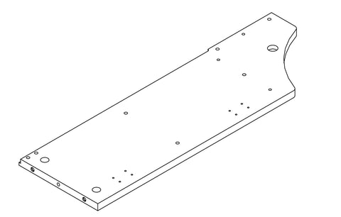 Brookfield Two-Door Wall Cabinet - Part 02 - Left Side Panel