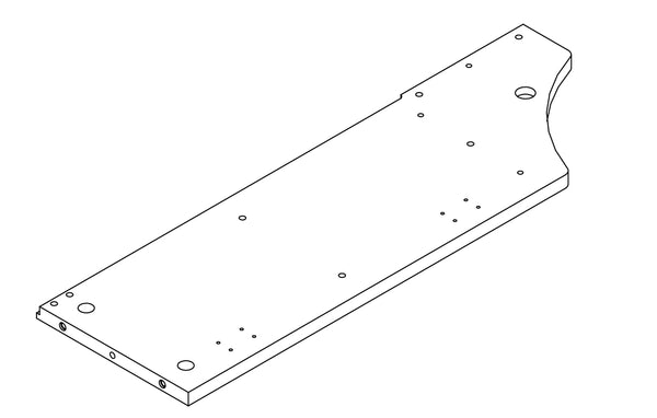 Brookfield Two-Door Wall Cabinet - Part 02 - Left Side Panel
