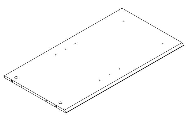 Brookfield Tall Corner Cabinet - Part 02 - Lower Left Side Panel