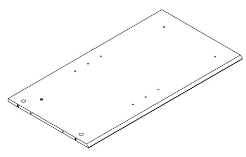 Brookfield Two-Door Corner Cabinet - Part 02 - Left Side Panel