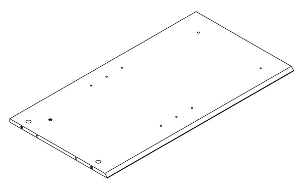 Brookfield Two-Door Corner Cabinet - Part 02 - Left Side Panel