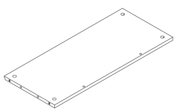 Brookfield Two-Door Corner Cabinet - Part 04 - Left Side Support Board