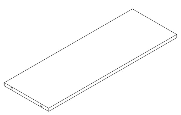 Brookfield Two-Door Wall Cabinet - Part 05 - Middle Shelf