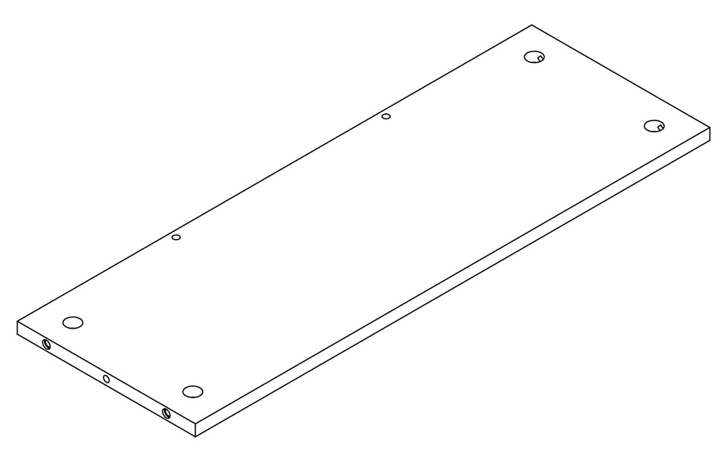 Brookfield Two-Door Wall Cabinet - Part 06 - Bottom Board