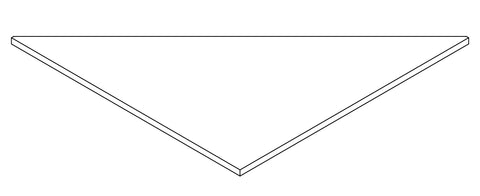 Brookfield Two-Door Corner Cabinet - Part 06 - Adjustable Middle Shelf