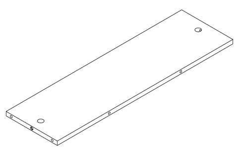 Brookfield Two-Door Wall Cabinet - Part 07 - Lower Back Board
