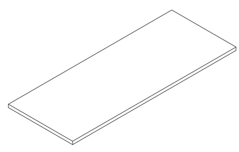 Brookfield Two-Door Corner Cabinet - Part 07 - Bottom Shelf