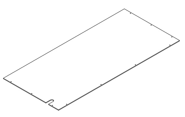 Brookfield Two-Door Corner Cabinet - Part 08 - Lower Cross Bar