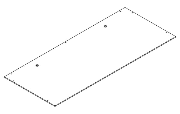 Brookfield Two-Door Wall Cabinet - Part 09 - Upper Back Board