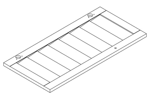 Brookfield Two-Door Corner Cabinet - Part 10 - Right Side Door