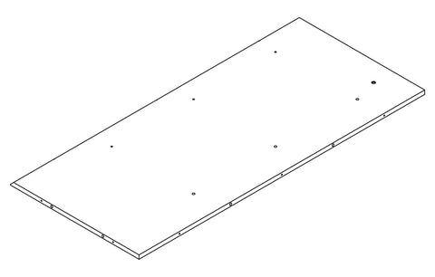 Brookfield Tall Corner Cabinet - Part 11 - Upper Left Side Panel