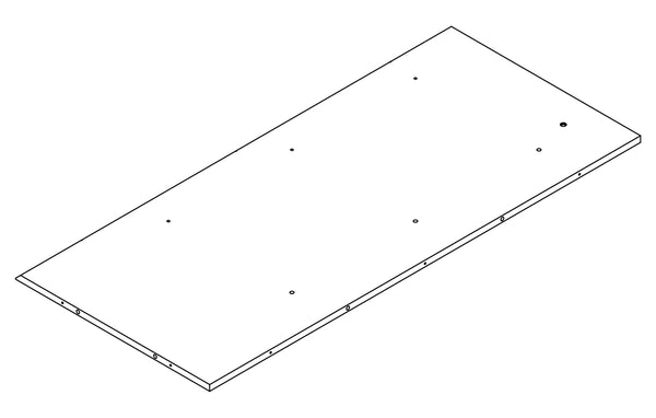 Brookfield Tall Corner Cabinet - Part 11 - Upper Left Side Panel