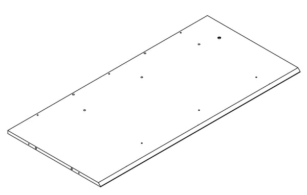 Brookfield Tall Corner Cabinet - Part 12 - Upper Right Side Panel