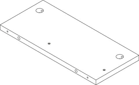 Book Nook Kids Cubby Storage Cabinet with Bookrack - Part 10 - Divider Board