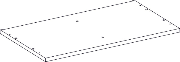 Woodbury Hall Tree with Bench - Part 10 - Bottom Board