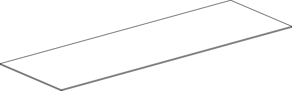 Book Nook Kids Storage Bench with Cubbies - Part 10 - Lower Back Panel