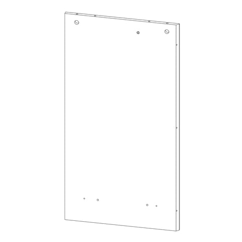 Madison Tall Corner Cabinet - Part 10 - Lower Right Side Board