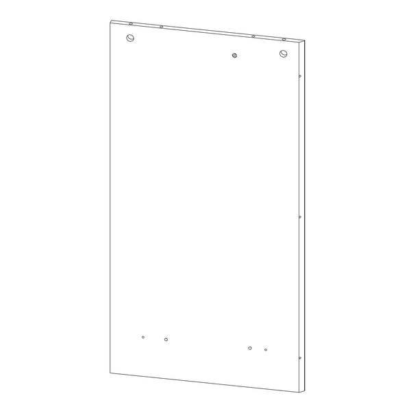 Madison Tall Corner Cabinet - Part 10 - Lower Right Side Board