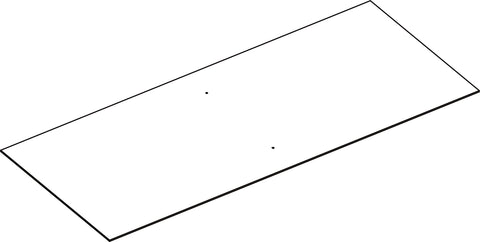 Kids Catch-All Multi-Cubby 35" Toy Organizer - Part 10 - Lower Back Board