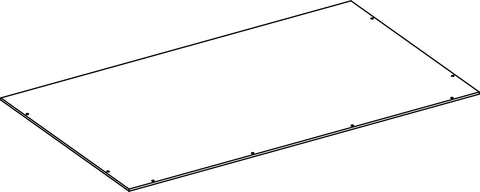 Madison Two-Door Floor Cabinet - Part 10 - Lower Back Panel