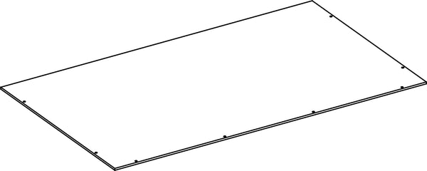 Madison Two-Door Floor Cabinet - Part 10 - Lower Back Panel