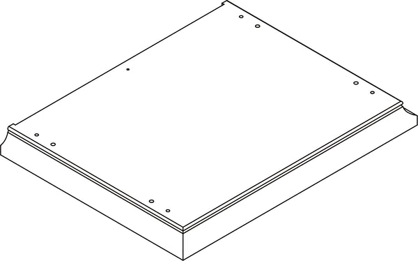 Somerset Tilt-Out Laundry Hamper - Part 10 - Top Board