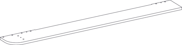 Woodbury Hall Tree with Bench - Part 11 - Upper Left Side Panel