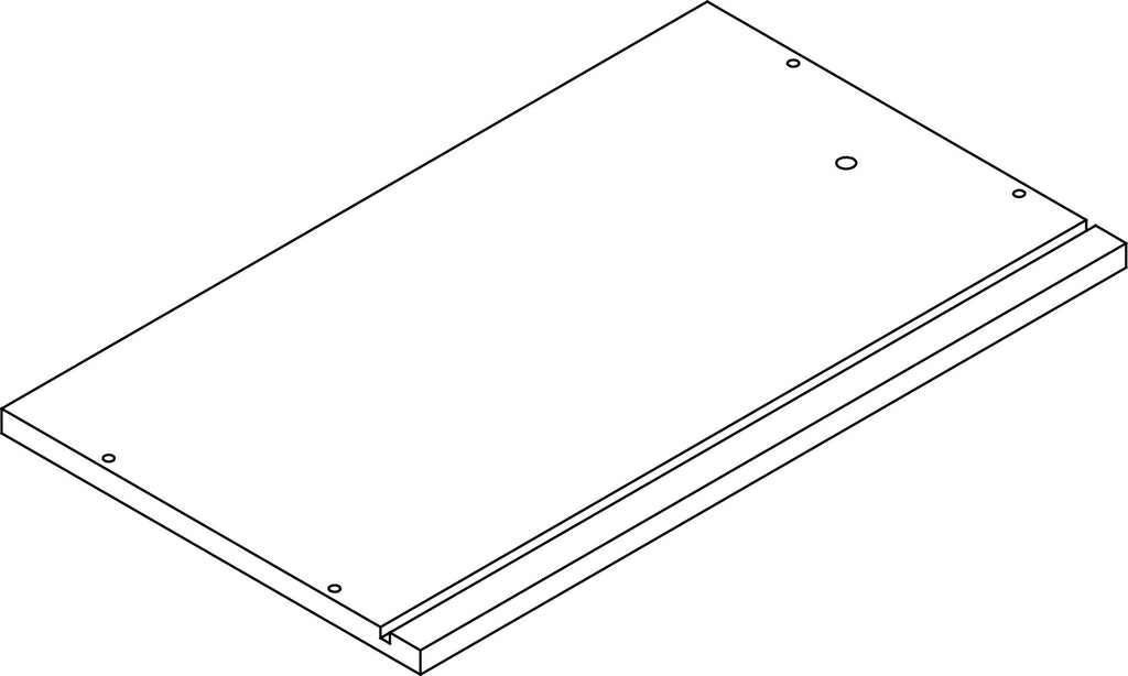 Ashland Slim Cabinet with Drawer - Part  11 - Drawer Left Side Panel