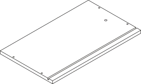 Ashland Slim Cabinet with Drawer - Part  11 - Drawer Left Side Panel