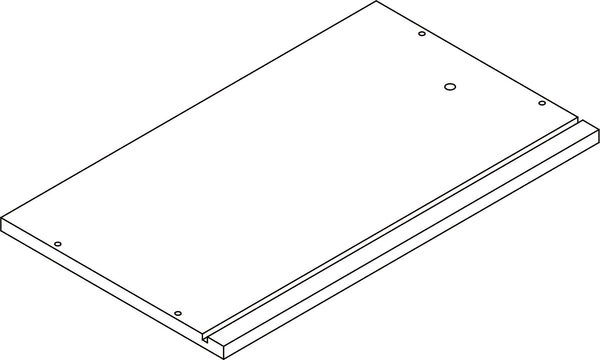Ashland Slim Cabinet with Drawer - Part  11 - Drawer Left Side Panel