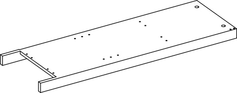 Madison Linen Tower with Open Shelves - Part 11 - Lower Right Side Panel