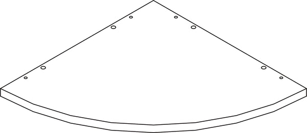 Corner Ladder Wall Shelf - Part 11 - Shelf #3