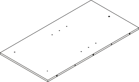 Somerset Tall Two-Door Corner Cabinet - Part 11 - Lower Right Side Board