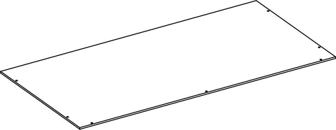 Madison Two-Door Wall Cabinet - Part 11 - Lower Back Panel