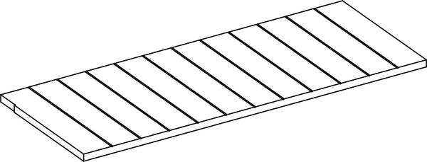 Madison Linen Tower with Open Shelves - Part 12 - Door