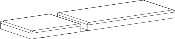 Book Nook Kids Storage Bench with Cubbies - Part 12 - Cushion