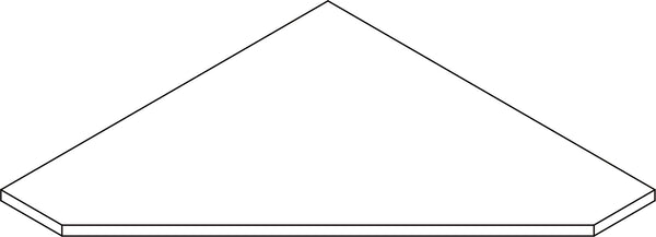 Somerset Tall Two-Door Corner Cabinet - Part 12 - Adjustable Shelf