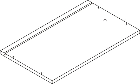 Ashland Slim Cabinet with Drawer - Part  12 - Drawer Right Side Panel