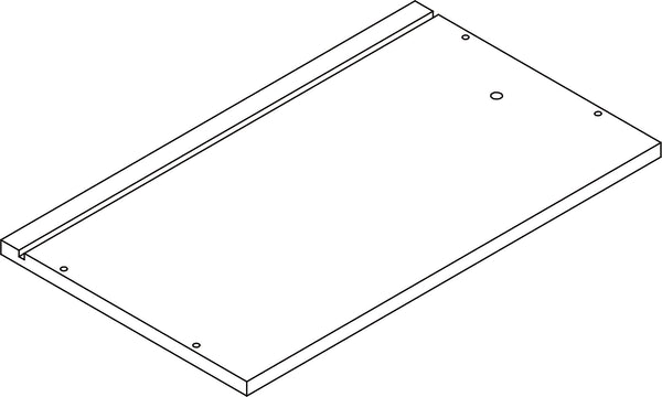 Ashland Slim Cabinet with Drawer - Part  12 - Drawer Right Side Panel