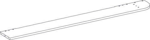 Woodbury Hall Tree with Bench - Part 12 - Upper Right Side Panel