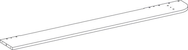 Woodbury Hall Tree with Bench - Part 12 - Upper Right Side Panel