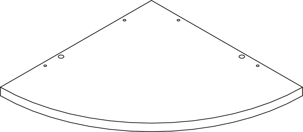 5-Tier Corner Ladder Shelf - Part 12 - Shelf #4