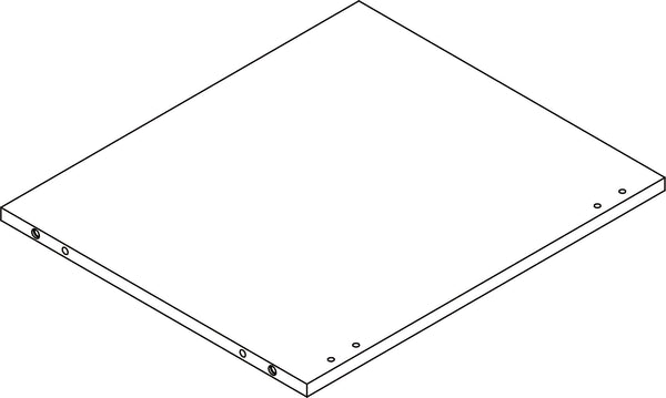 Somerset Tilt-Out Laundry Hamper - Part 13 - Bottom Board